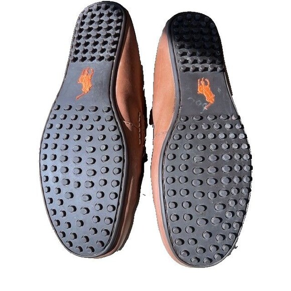 POLO RALPH LAUREN Leather Driving Loafer Tan Mn’s Sz 9.5D main image 11